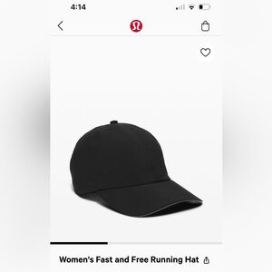 Lululemon Women’s Fast and Free Running Hat